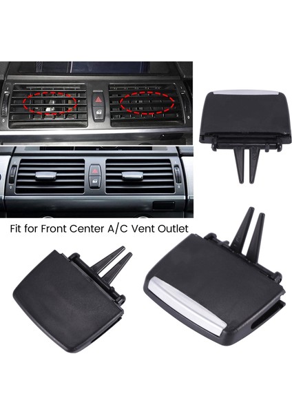 Bmw X5 E70 06-13 X6 E71 A/c Klima Havalandırma Çıkış Sekmesi Klipsli Onarım Kiti (Yurt Dışından) indirimleri