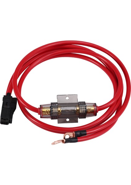 Amplifikatör Güç Kablosu Bağımsız Güç Kablosu Fişi 10MM 2 Kablo Bmw Id6 Harman L7/bo/bauer Için 5 Amp Sigorta (Yurt Dışından)