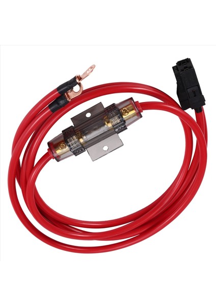 Amplifikatör Güç Kablosu Bağımsız Güç Kablosu Fişi 10MM 2 Kablo Bmw Id6 Harman L7/bo/bauer Için 5 Amp Sigorta (Yurt Dışından) fiyatları