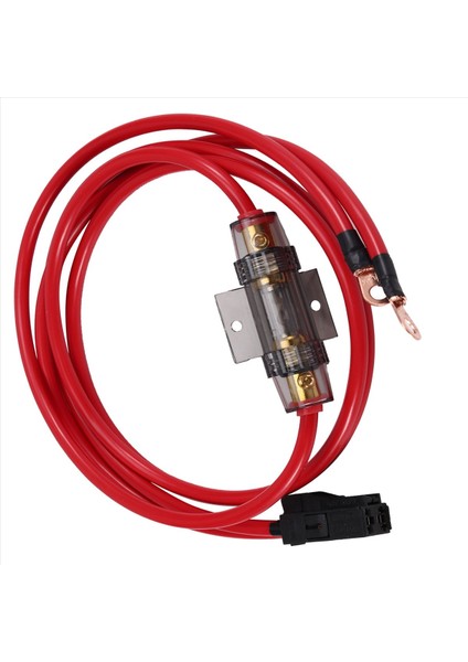 Amplifikatör Güç Kablosu Bağımsız Güç Kablosu Fişi 10MM 2 Kablo Bmw Id6 Harman L7/bo/bauer Için 5 Amp Sigorta (Yurt Dışından) modelleri