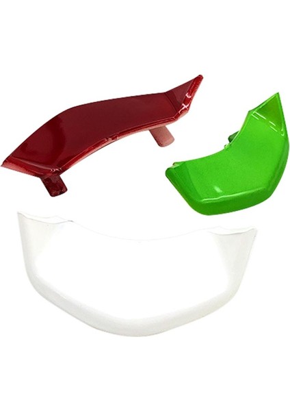 Vespa Primavera 150 Sprint Için 150 Motosiklet Scooter Ön Dekorasyon Kapağı Kravat Trim Kapak Aksesuarları Yeşil+Beyaz+Kırmızı (Yurt Dışından)