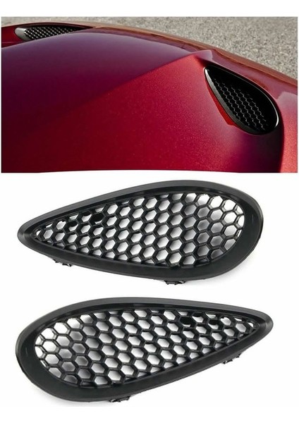2pcs Ön Kaput Havalandırma Trim Çember 68090699AB 68090698B Jeep Grand Cherokee Srt 2012-2019 (Yurt Dışından) fiyatları