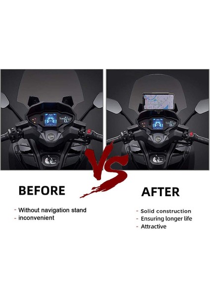 Motosiklet Ön Telefon Stand Tutucu Akıllı Telefon Telefon Gps Navigaton Plaka Braketi Sym Maxsym Tl 500 TL500 2020 (Yurt Dışından) indirimleri