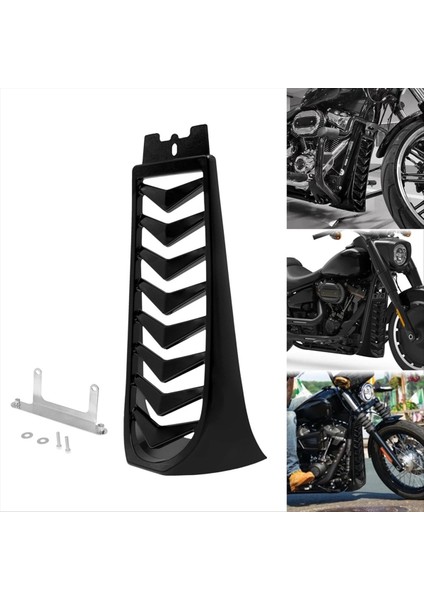 Motosiklet Ön Çene Spoyler Harley Softail Street Fat Bob Breakout Fxbr 2018-2023 Için Alt Radyatör Çerçeve Kapağı (Yurt Dışından) fiyatları