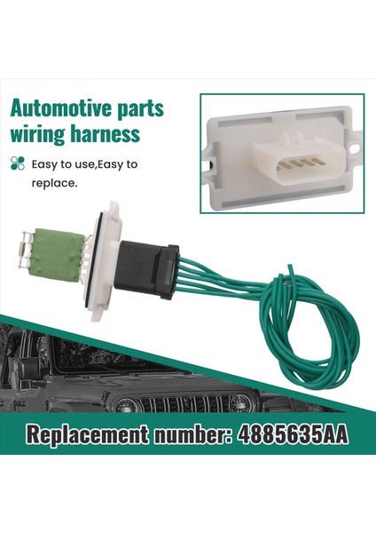 Aspen Sebring Town &amp Country Caravan Charger Dakota Için Ac Blower Motor Direnç Hvac Isıtıcı (Yurt Dışından) indirimleri