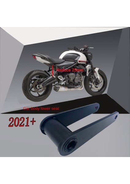 Triumph Için Trident 660 2021 2022 2023 Bağlantı Azaltma Bağlantı Arka Süspansiyon Pedi Şok Emici Alt Vücut Azalma Kodu (Yurt Dışından) fırsatları