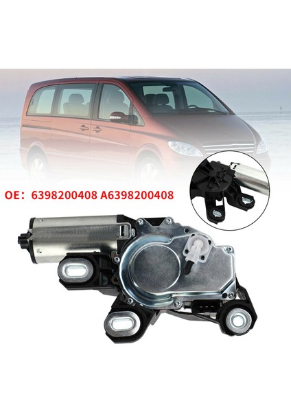 Mercedes Benz Için Araba Arka Ön Cam Silecek Motoru Viano Vito Mixto W639 2003-2019 6398200408 A6398200408 (Yurt Dışından) modelleri