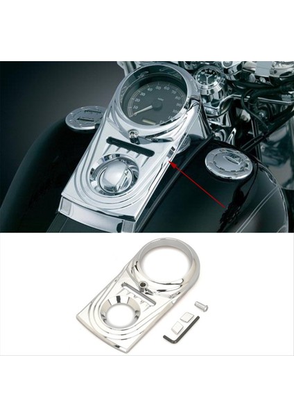 Harley Davidson Dyna Softail Için Deluxe Fat Boy Mirası Springer Motosiklet Gösterge Göster Kılıf Dönemi A (Yurt Dışından) fiyatları