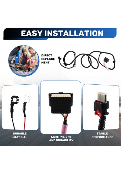 Tesla Model Y 2024 Ön Tampon Ters Radar Kablo Kablo Demeti Kemeri Sis Lambası Arayüzü 1489045-04-D 148904504D (Yurt Dışından) indirimleri