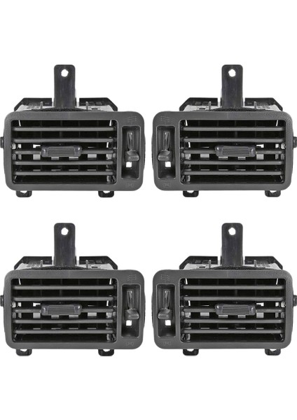 2x Sol+Sağ Hava Kondal Air Cond Havalandırma Gösterge Tablosu A/c Havalandırma Çıkışı Mitsubishi Pajero Shogun Montero V31 V32 V33 1998-2016 (Yurt Dışından)