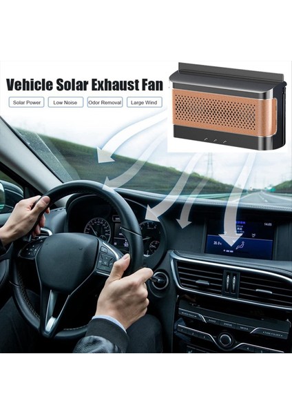 Araba Güneş Enerjili Egzoz Fanı Hava Akışı Penceresi Soğutma Fanları Yaz Güneş Ventilatörü ile Çalışan Egzoz Fanı Radyatörü (Yurt Dışından) indirimleri