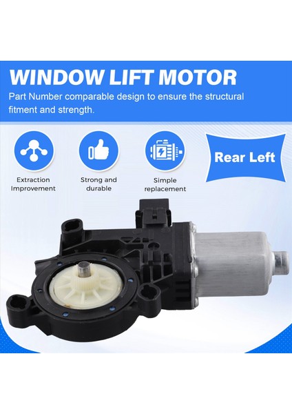 Skoda Fabia Için 2011-2014 Araba Penceresi Asansör Motor Penceresi Cam Kaldırıcı Motor 6R0959803 Arka Sol (Yurt Dışından) fırsatları