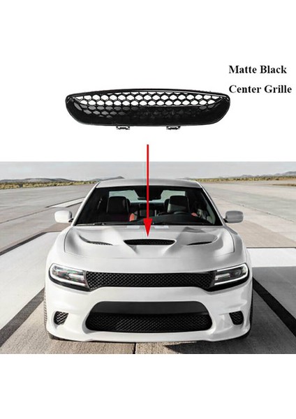 Araba Siyah Ön Motor Havalandırıcı Izgara Hava Akışı Dodge Charger Srt 2015-2020 Için Fit Için Mesh Emme Kaputu (Yurt Dışından) fiyatları