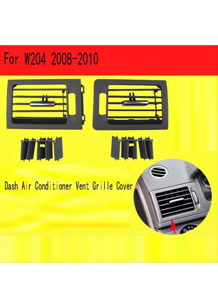 Mercedes Benz C Sınıfı W204 2008-2010 Için Dash Klima Havalandırma Grille Kapak (Yurt Dışından) modelleri
