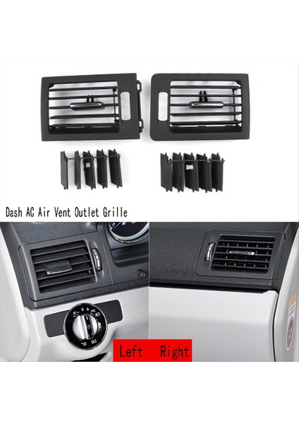 Mercedes Benz C Sınıfı W204 2008-2010 Için Dash Klima Havalandırma Grille Kapak (Yurt Dışından) indirimleri