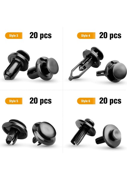 1pcs Motor Soğutucu Kurtarma Tank Kapağı Eklemli &amp 120PCS Araç Plastik Perçinli Retainer Genişletme Vidaları Kiti (Yurt Dışından) modelleri