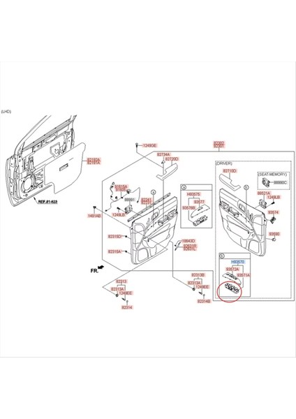 93570-4X300 935704X300 Kıa K2 2011-2017 Lhd Için Sol Ön Taraftaki Elektrikli Güç Penceresi Anahtarı (Yurt Dışından) indirimleri