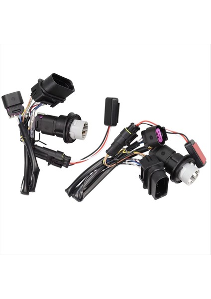 Dodge Ram 1500 2500 3500 2013-2018 Projektör Farlar Reflektör Işık Dönüştürücü Farlar Dönüşüm 810003 (Yurt Dışından)