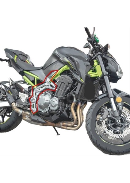 Kawasaki Z900 2017-2019 Aksesuarları Için Motosiklet Yan Çerçeve Kapak Paneli Kaplama Koruma Koruyucusu (Yurt Dışından) modelleri