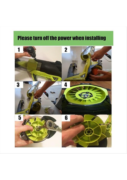 29437003/529437004/529437001 Ryobi 18 Volt Blower Fan P2108 P21081 P21081VN P21081VNM (Yurt Dışından) modelleri