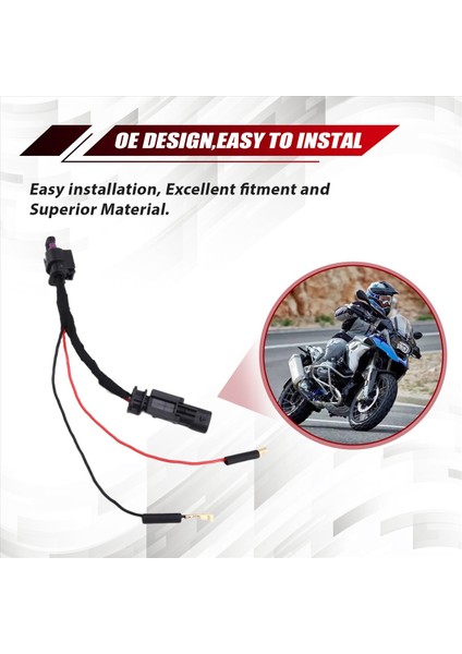 Bmw R1200GS Için Motosiklet Sigarası Güç Alma Acc Veri Kablosu Motosiklet Acc Hattı (Yurt Dışından) indirimleri
