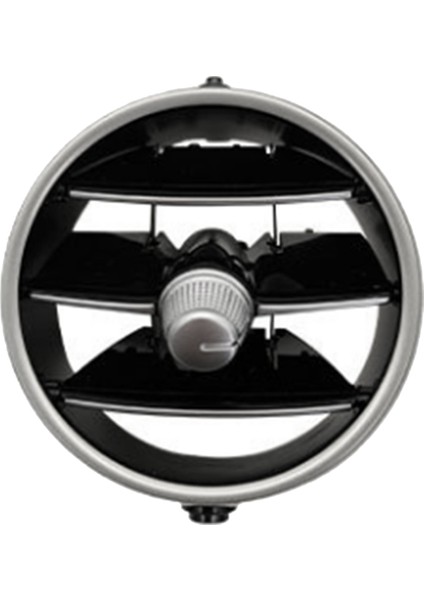 Araba Gösterge Tablosu Sol Sağ Klima Çıkış Izgara Kapağı Klima Paneli Izgara Mercedes-Benz W205 W253 Gümüş-Siyah (Yurt Dışından)