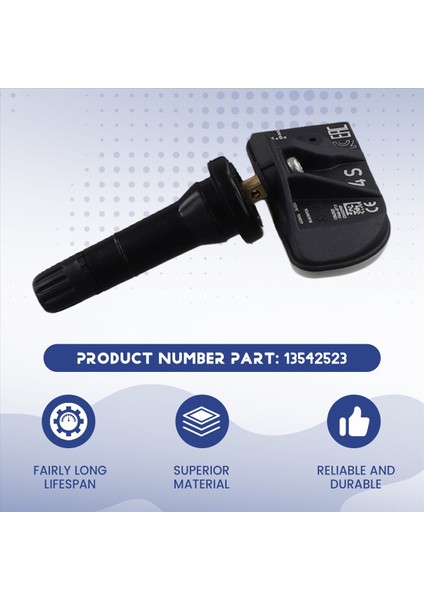 4pcs Araba Tpms Sensörü Cadillac Escalade Için 13542523 Chevrolet Tahoe Gmc Yukon Lastik Basınç Sensörü Izleme Sistemi (Yurt Dışından) fırsatları