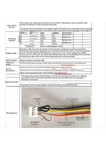 12V 2inch 52MM Ultra Ince Araç Motosiklet Yakıt Seviye Ölçer Göstergesi 8 LED Işık Yakıt Göstergesi (Yurt Dışından) indirimleri