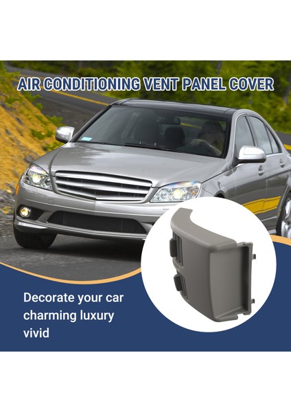 Araba Arka Arka Merkez Konsolu A/c Hava Havalandırma Koşullandırma Izgarası Mercedes Benz C Sınıfı W204 Gri (Yurt Dışından) indirimleri