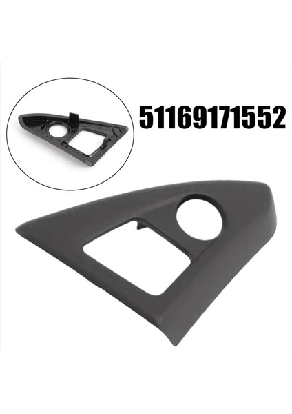 Araba Konsolu Kilit Silindir Trim Kapak+Düğme 51169171552 Bmw Için 5 Serisi F10 F11 F18 10-16 Koltuk Kökeni Anahtarı Panel A (Yurt Dışından) indirimleri