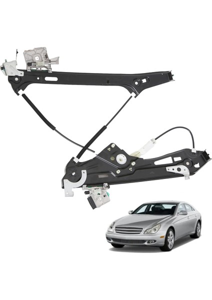 Otomatik Ön Sağ Kapı Pencere Cam Regülatörü Mercedes Için Braket Benz W219 CLS550 2197201046 (Yurt Dışından)