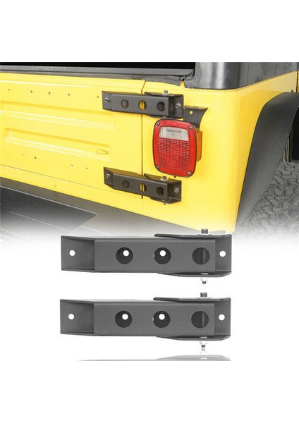 Wrangler Bagaj Kapağı Menteşeleri Için Ayarlanmış Ağır Hizmet Tipi Çelik Arka Kapı Menteşeleri 1997-2006 Jeep Wrangler Tj (Yurt Dışından) indirimleri