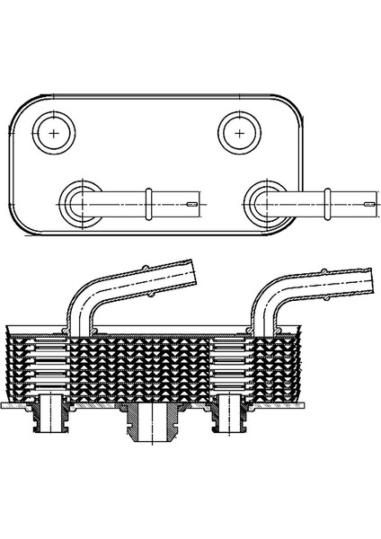 Bmw E46 1999 - 2005 325I 328I 330I Için Otomatik Şanzıman Yağı Soğutucu 17227505826 (Yurt Dışından) fiyatları