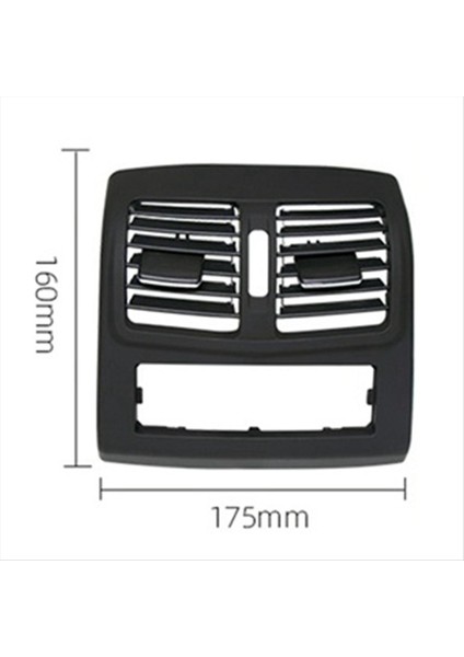 Araba Arka Konsol Hava Outlet Panel Grille Kapak Benz E W212 09-2014 2128300454 Siyah Için (Yurt Dışından) fiyatları