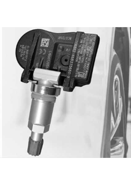 4pcs 433MHZ Car Tpms Sensör Lastik Basınç Sensörü Izleme Sistemi 407000435R Renault Megane Fluence Latitude (Yurt Dışından) modelleri