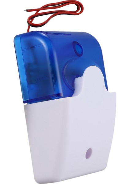 2x Mini Kablolu Strobe Uyarı Siren Dayanıklı Dc 12V Ses Alarmı Yanıp Sönen Hafif Ses Siren Korna Ev Güvenlik Alarm Sistemi 115DB Mavi ve Turuncu (Yurt Dışından) indirimleri