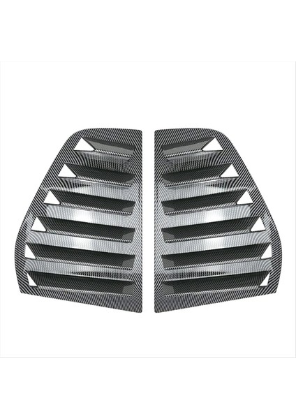 Volkswagen Golf Için 5 Mk5 Araba Arka Panjur Yan Panjur Kapağı Kapak Döşeme Etiketi Havalandırıcı Karbon Fiber (Yurt Dışından)