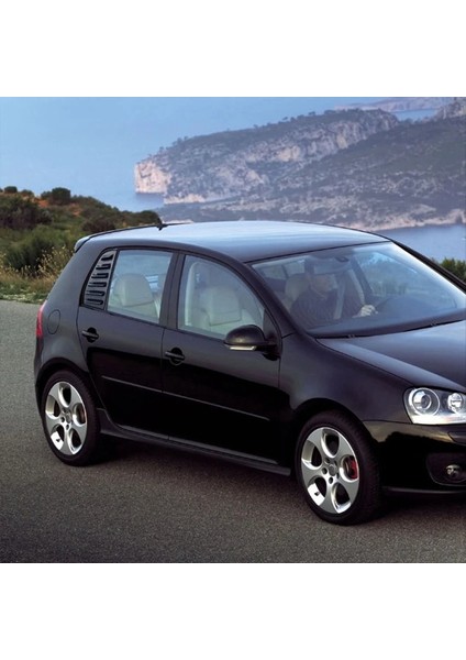 Volkswagen Golf Için 5 Mk5 Araba Arka Panjur Yan Panjur Kapağı Kapak Trim Çıkartması Havalandırma Scooo Piyano Siyah (Yurt Dışından) fırsatları