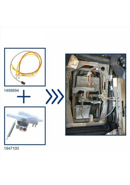 2x Araç Koltuk Kontrol Vanası Ayarlama Vanası Scania Kamyonu Için Hava Boru Onarım Kiti 20748450 1498894 (Yurt Dışından) fiyatları
