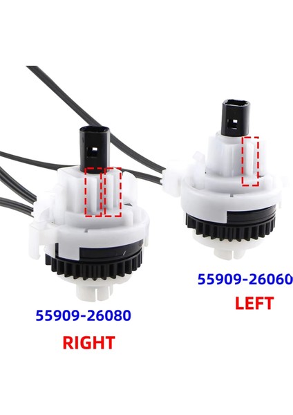 Sol+Sağ Klima Anahtarı Kablo Isıtıcı Röpiro Kablo Anahtarı Toyota Corolla Hilux Vigo 2007-2013 (Yurt Dışından)