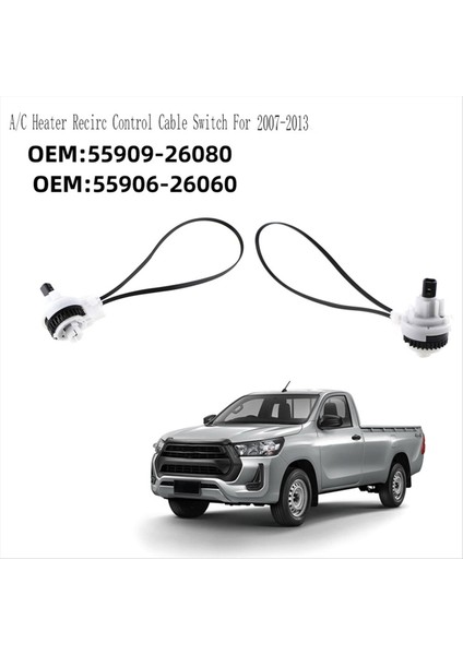 Sol+Sağ Klima Anahtarı Kablo Isıtıcı Röpiro Kablo Anahtarı Toyota Corolla Hilux Vigo 2007-2013 (Yurt Dışından) fiyatları