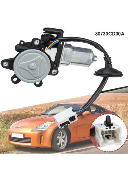 Nissan 350Z 2003-2009 Için Sağ Ön Elektrikli Pencere Kaldırma Regülatör Motoru Infiniti G35 2003-2007 80730CD001 80730-CD00A (Yurt Dışından) fırsatları
