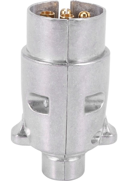 2x 7-Pimli Römork Ağır Hizmet Tipi Yuvarlak Pim 7 Kutuplu Kablo Konnektörü 12V Çekme Çubuğu Çekici Karavan Kamyon Fiş N Tip (Yurt Dışından) indirimleri