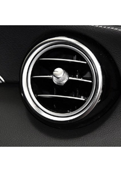 Araba Gösterge Tablosu Sol Sağ Klima Çıkış Izgara Kapağı Klima Paneli Izgara Mercedes-Benz W205 W253 Gümüş-Siyah (Yurt Dışından) modelleri