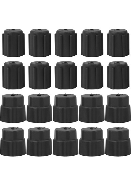 20PCS/SET R134A Klima Servisi Ac Sistemi Şarj Portu Kapakları Araç Şarj Portu Ac Sistemi Kapaklar Aksesuarları (Yurt Dışından)