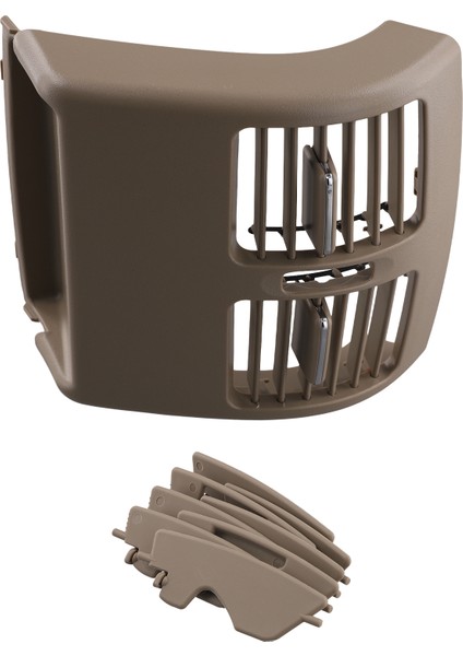 Araba Arka Arka Merkez Konsolu A/c Hava Havalandırma Koşullandırma Izgarası Mercedes Benz C Sınıfı W204 Bej (Yurt Dışından) modelleri