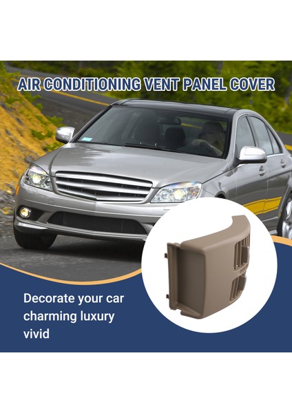 Araba Arka Arka Merkez Konsolu A/c Hava Havalandırma Koşullandırma Izgarası Mercedes Benz C Sınıfı W204 Bej (Yurt Dışından) indirimleri