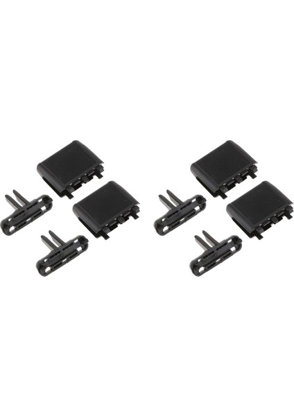 4pcs Araba Merkezi Dash A/c Hava Havalandırma Sekmesi Klipsli Toyota Prado LC150 2010-2017 (Yurt Dışından)