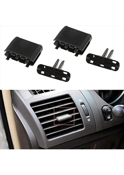 4pcs Araba Merkezi Dash A/c Hava Havalandırma Sekmesi Klipsli Toyota Prado LC150 2010-2017 (Yurt Dışından) fiyatları