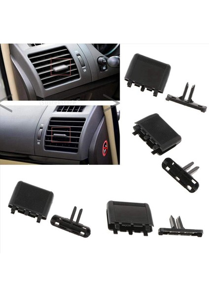 4pcs Araba Merkezi Dash A/c Hava Havalandırma Sekmesi Klipsli Toyota Prado LC150 2010-2017 (Yurt Dışından) fırsatları